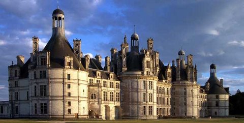 Loire valley chateaux Chambord