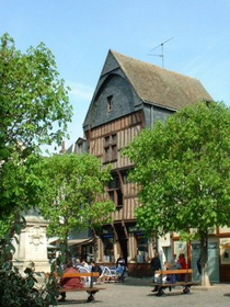 Vendme town center, loir valley